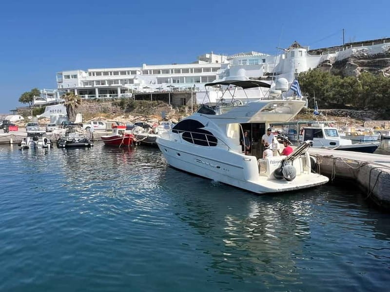 Santorini: Private Yacht Experience of Timeless Elegance - Santorini caldera swim and snorkel: where the day gets real