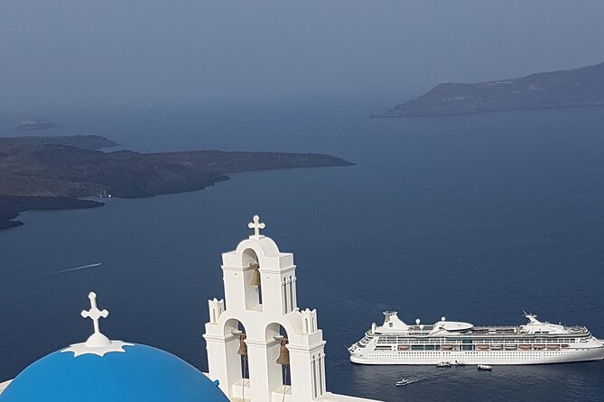 Santorini Round Tour - Santo Wine stop with a panoramic view and flexible time