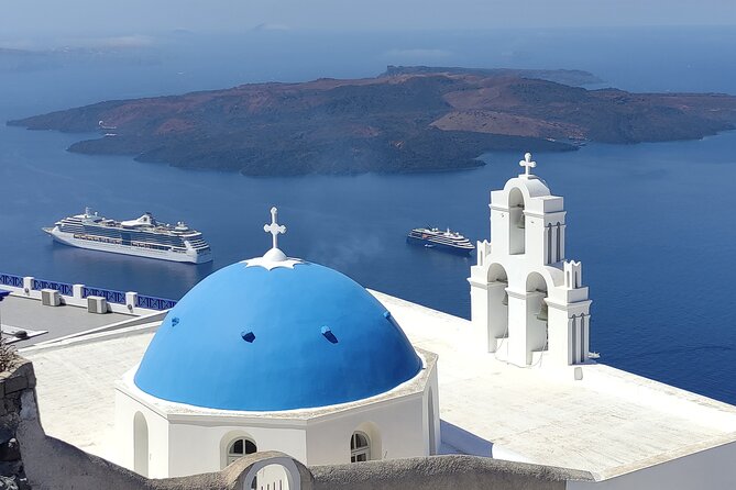 Santorini's Hidden Gems with Wine Tasting: 6-Hour Private Tour - Imerovigli: the quieter photo play with churches and rock views