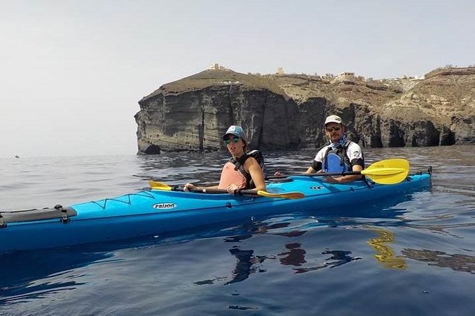 Santorini Sea Kayak - South Discovery, Small Group incl. Sea Caves and picnic - Kayaking Along the Southwest Coast: Caves and Close Cliff Views