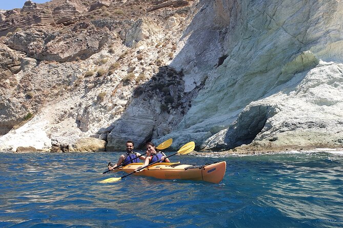 Santorini Sea Kayak - South Discovery, Small Group incl. Sea Caves and picnic - Guides, Safety, and the Life Jacket Rule You Should Respect