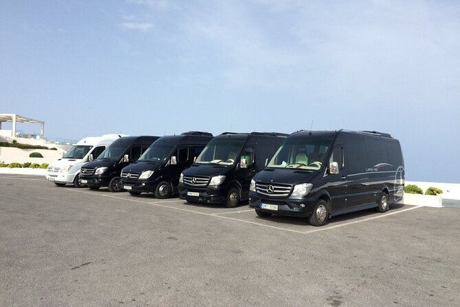 Santorini Semi-Private Small Group Sightseeing Tour - Perissa Black Sand Beach: one full hour to reset