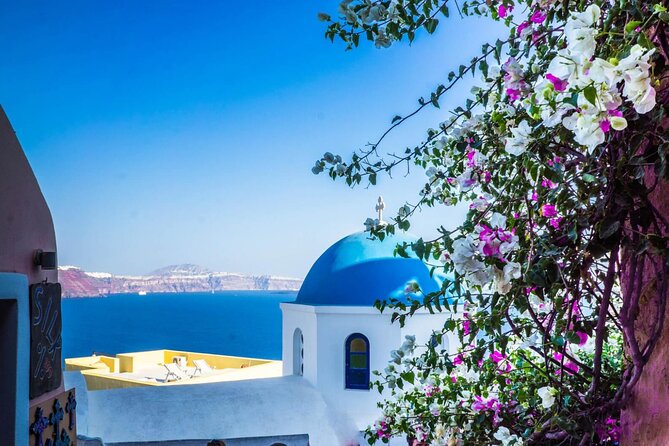 Santorini Shore Excursion & Private Customizable Tour - Megalochori village: tiered bell towers and cave dwellings