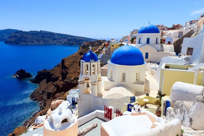 Santorini Shore Excursion & Private Customizable Tour - Three Bells of Fira at Firostefani: quick viewpoint wins