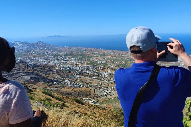 Santorini Shore Excursion: Private Sightseeing Tour - The Blue Dome scenic spot, ten minutes of payoff