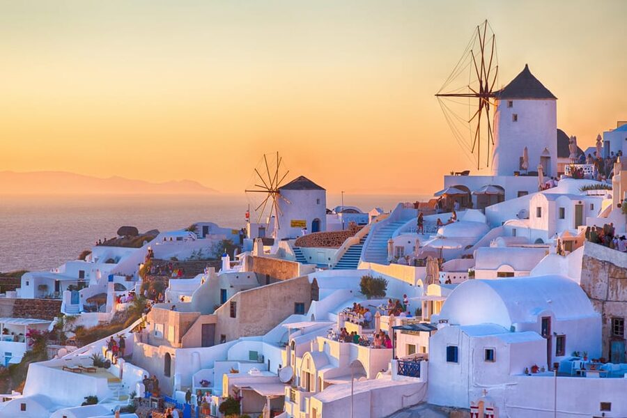 Santorini: Shore Trip to Bypass Cable Car with Boat Transfer - Prophet Ilias: The Highest Point Stop for Old Monastery Vibes