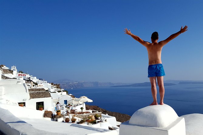 Santorini Sightseeing Private & Custom Made Tour - Profitis Ilias monastery at 567 meters: viewpoint plus monk-made tasting