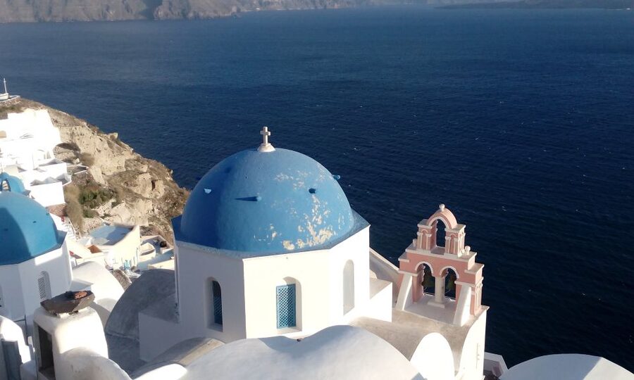 Santorini: Small-Group Highlights Tour of Venetian Castles - Pyrgos Kallistis Hilltop Walk and the Venetian Castle View