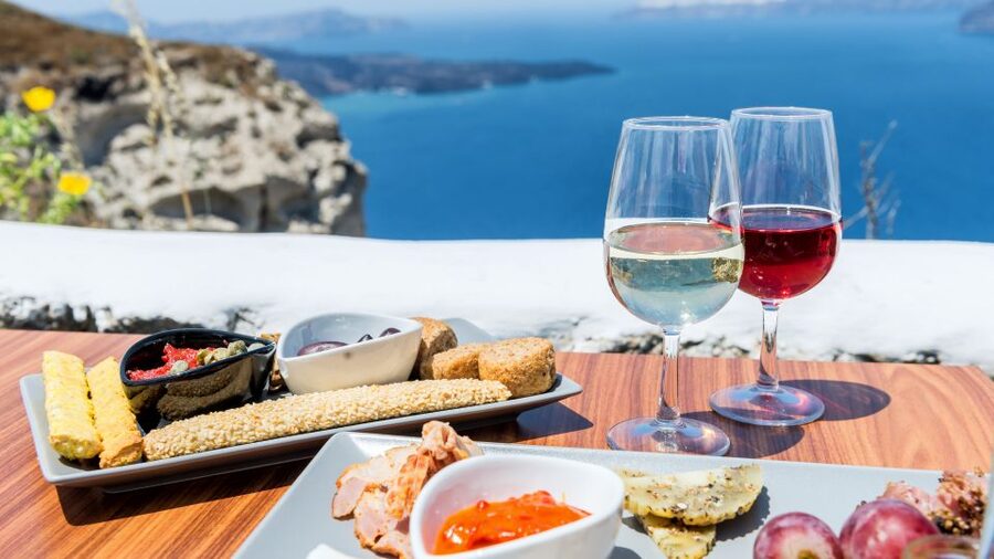 Santorini: Small Group Tour of 3 Local Wineries - Artemis Karamolegos: young to aged, plus rosé and sweet wines