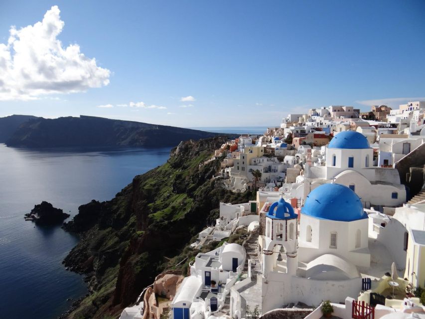 Santorini Small-Group Tour with Wine Tasting & Food Pairing - Akrotiri excavation: Santorini’s “then” under volcanic ash