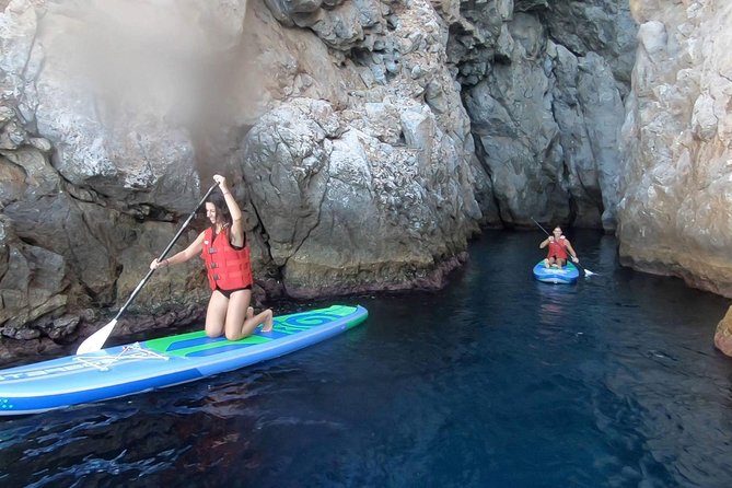 Santorini Stand-Up Paddle and Snorkel Adventure - How the return works when the water gets pushy
