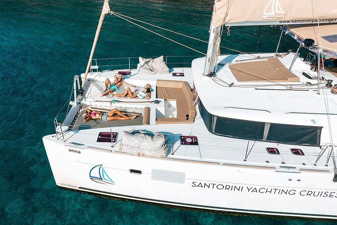 Santorini Sunset Sailing Cruise: Dinner, BBQ, Open Bar, Transfers - Pickup by private mini-bus, mobile ticket, and the small group advantage
