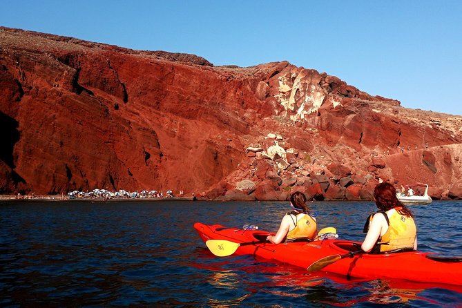 Santorini: Sunset Sea Kayak with Light Dinner with Pick-up Option - What to pack checklist: don’t show up dry and prepared