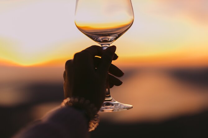 Santorini Sunset Walking Tour inc. tastings and 5 drinks - Firostefani caldera edge paths and the first liqueur stop