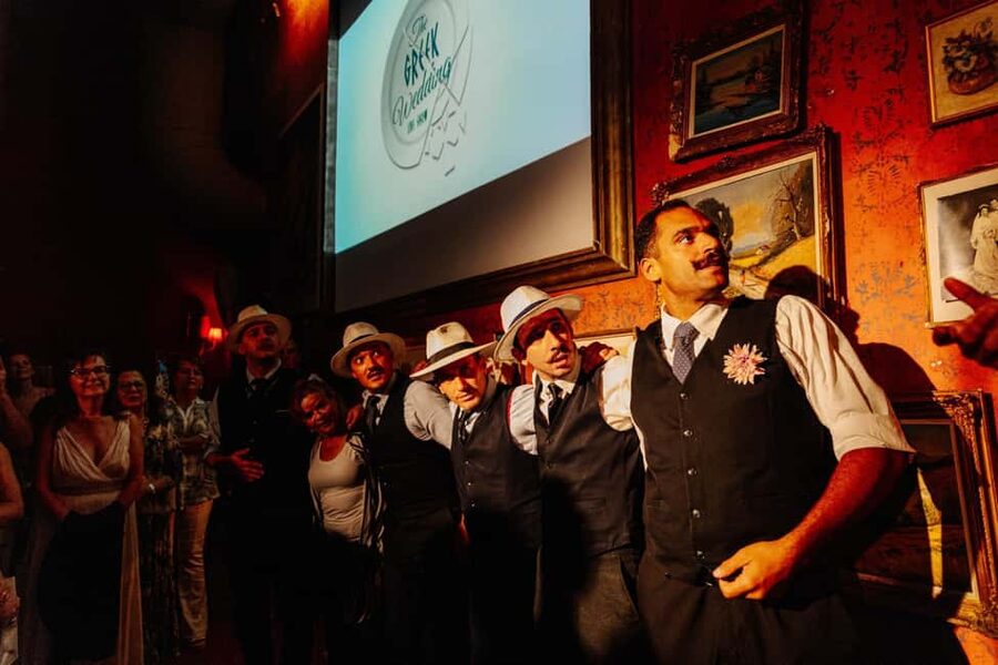 Santorini: The Greek Wedding Show Entry Tickets - Your Table Setup, Appetizers and Wine Without the Fuss