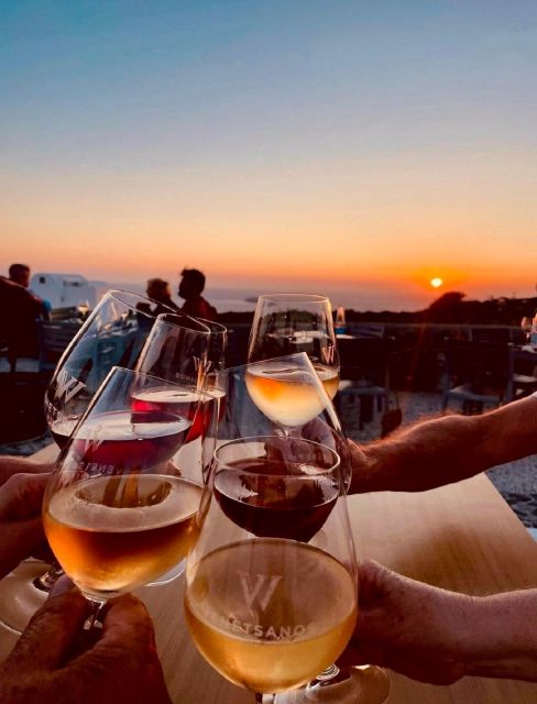 Santorini: Tour of Wineries with Wine Tasting & Food - Food and wine pairing: how to enjoy it without rushing