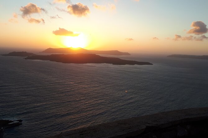 Santorini Unique Experience Organized Half Day Tour - Oia sunset in about an hour: domes, windmills, and real payoff