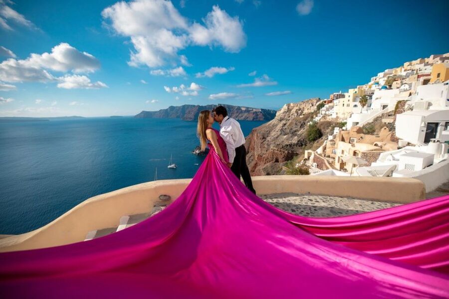 Santorini: Unique Flying Dress Photoshoot Experience - Should you book the Santorini Flying Dress experience?