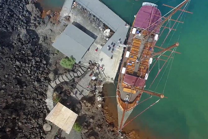 Santorini Volcano Half Day Tour - Nea Kameni volcano walk, €5 entrance, and the geology stop
