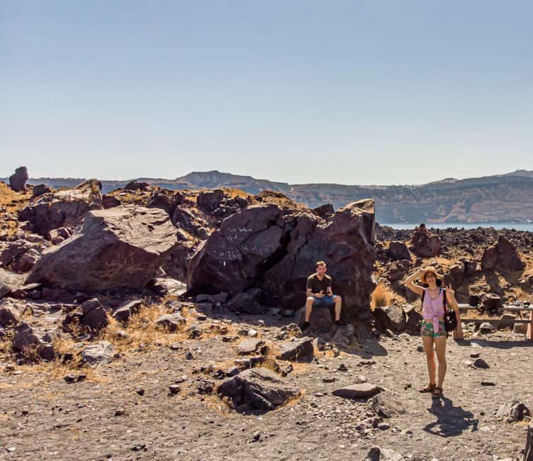 Santorini Volcano, Hot Springs Adventure - Palea Kameni Hot Springs Swim, Plus the Sulfur Waters Note