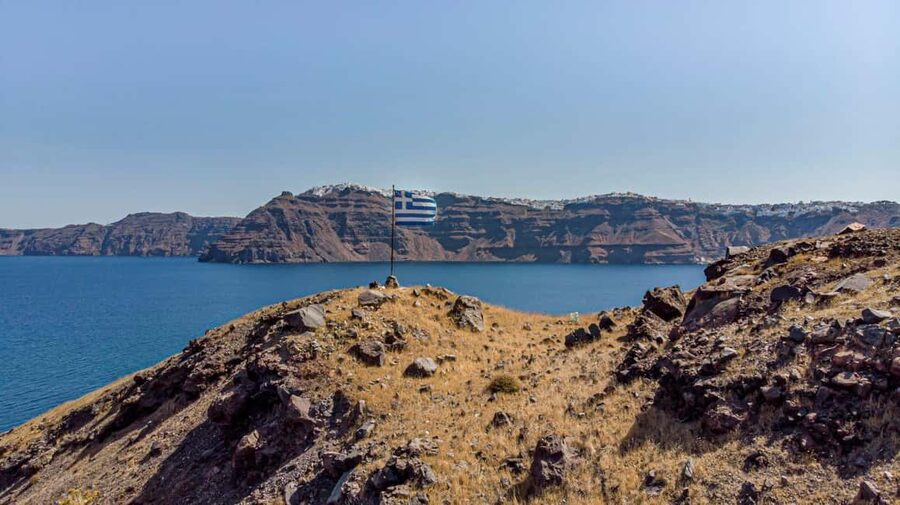 Santorini Volcano, Hot Springs Adventure - Optional Oia Bus Ride for a World-Famous Sunset