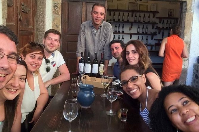 Santorini Wine Adventure with 12 Wine Tastings, Tapas and Sunset - Domaine Sigalas (or another winery swap) gives you the production story