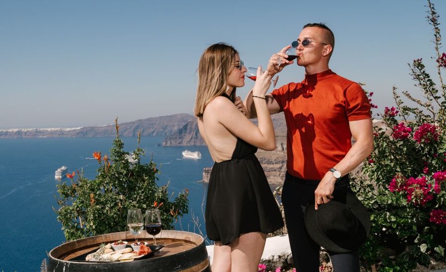 Santorini: Wine Tasting Tour to 3 Wineries with Transfer - Koutsoyannopoulos Wine Museum: cave rooms, art, and a winery from 1861