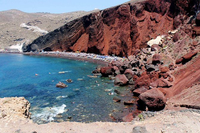 Santorini Winter Panorama - Stop-by-stop: Akrotiri Lighthouse, Perivolos black sand, and Megalochori lanes