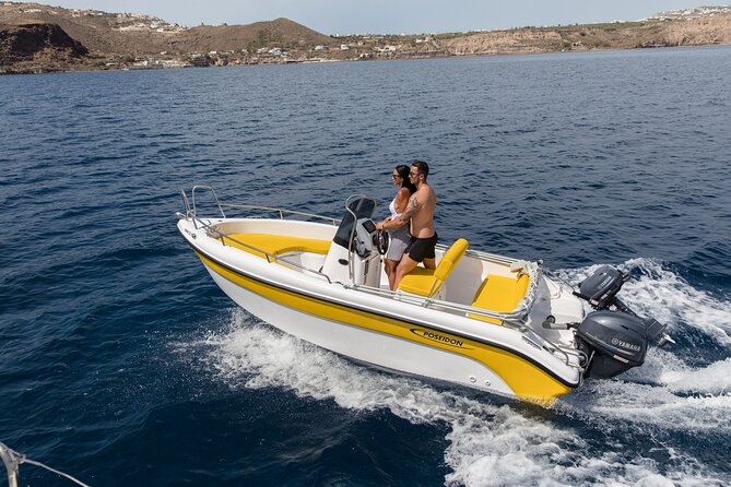 Self-Drive License-Free Boat Rental in Santorini from Vlichada - Key highlights that make this boat rental work in real life