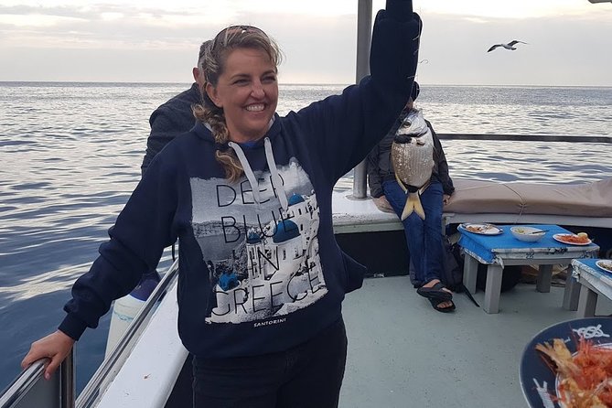 Semi - Private Fishing Tour (transportation included) - Mesa Pigadia Beach: swimming, snorkeling, and that long stretch of relax time