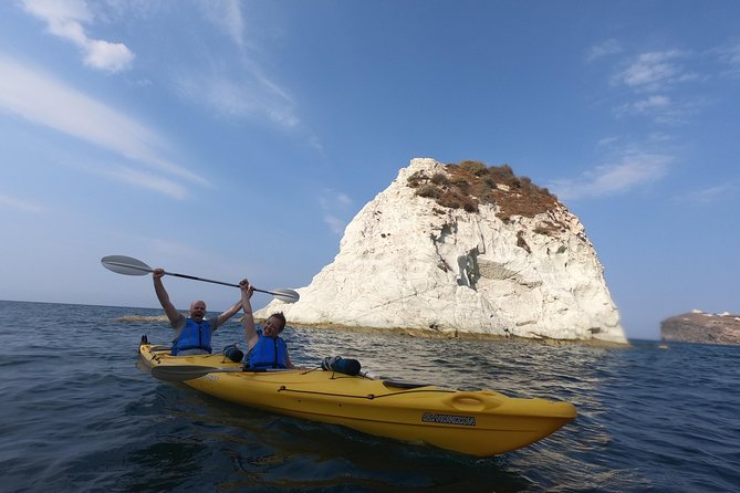 Serenity Kayak : Sea Caves Kayak Trip with Snorkeling & Picnic - Mesa Pigadia and the lighthouse timing that makes sunset worth it