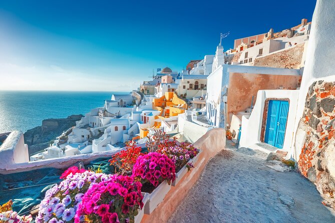 SKIP CABLE CAR® The Original Santorini Tour for Cruise Passengers - Finikia and the Blue-Dome Photo Moment (Without Oia Overload)