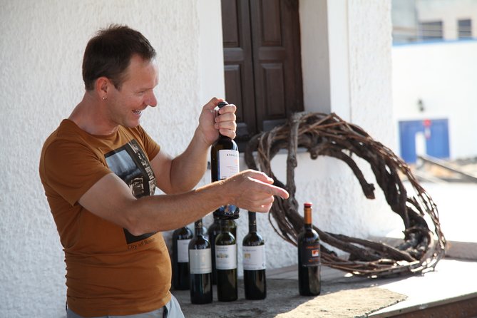 Small-Group Greek Food and Wine Tasting Tour in Santorini - The pacing: about 2 hours of winery time before dinner