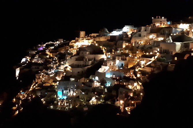 Tailor Made Private Tours in Santorini (3 hours) - Santo Winery terrace wine tasting on a cliffside site