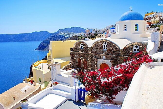 The Best of Santorini: 5-Hour Private Guided Tour of the Island - Monastery of Profitis Ilias: 565 meters, sky views, and a holy finish (30 minutes)