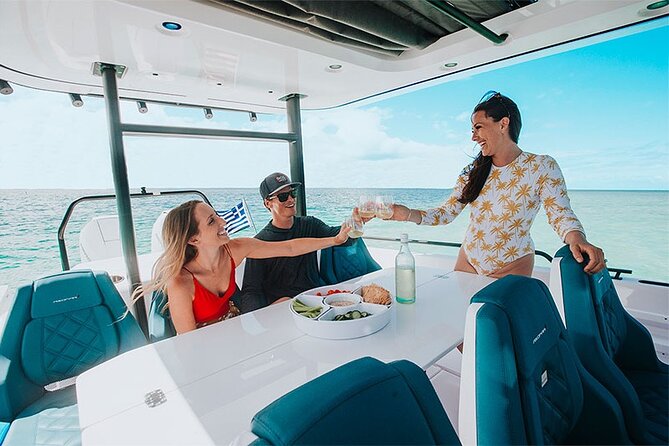The Fastest Private Motor Yacht in Santorini - All Inclusive Tour - Oia From the Water: Swim Under the Cliff Vibe