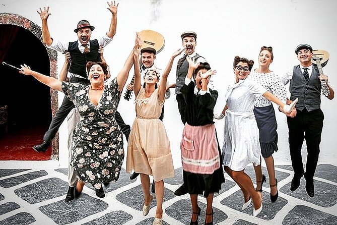 The Greek Wedding Show - Santorini - How the 1940s-style start sets the tone (and why it takes a minute)