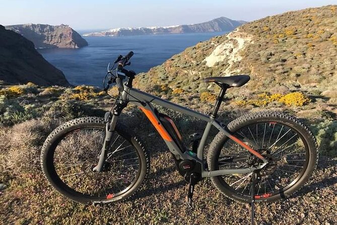 Thirassia 5-Hour eBike Tour with Lunch from Santorini - E-bikes that match the island’s pace, without turning it into a race
