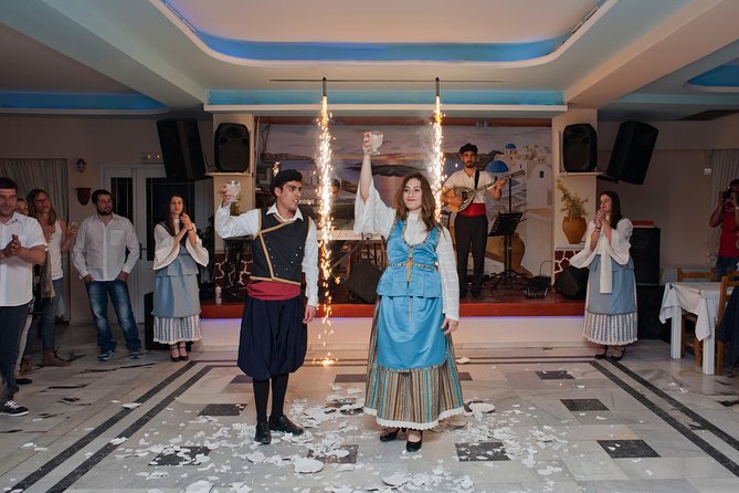 Traditional Greek Night live Music & Dinner Show in Santorini - The show starts at 21:00: music, costumes, and moments you won’t forget