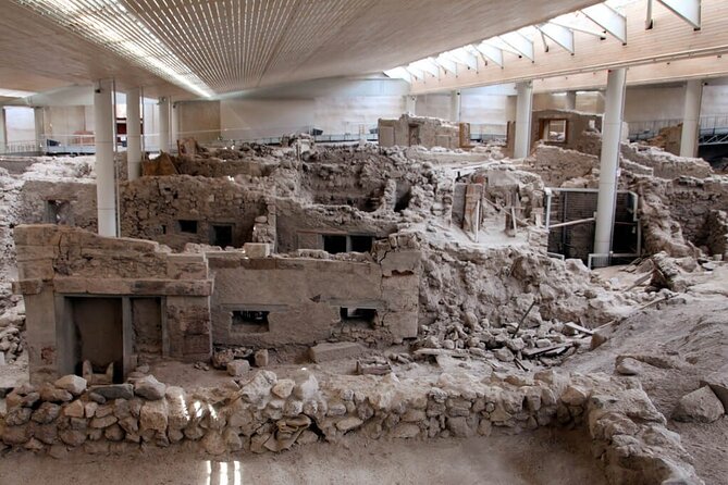 Traditional Villages & Akrotiri Excavations: Private Tour - Emporio: A Medieval Town Layout Made for Protection